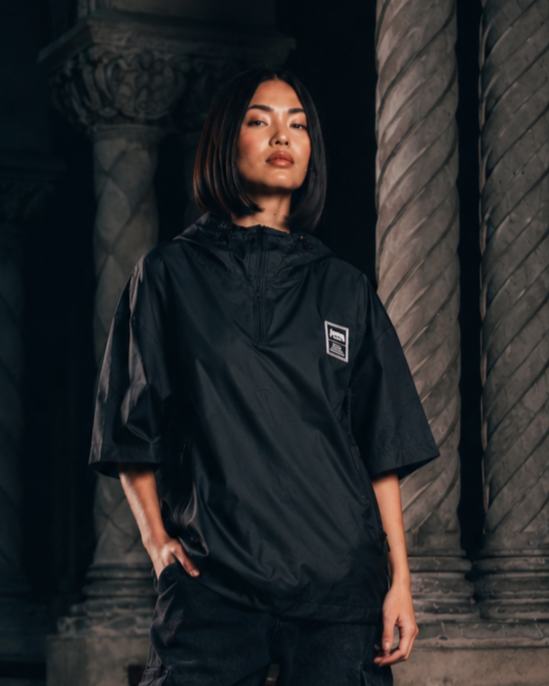 ANORAK MANGA CORTA [ WARRIOR ] BLACK