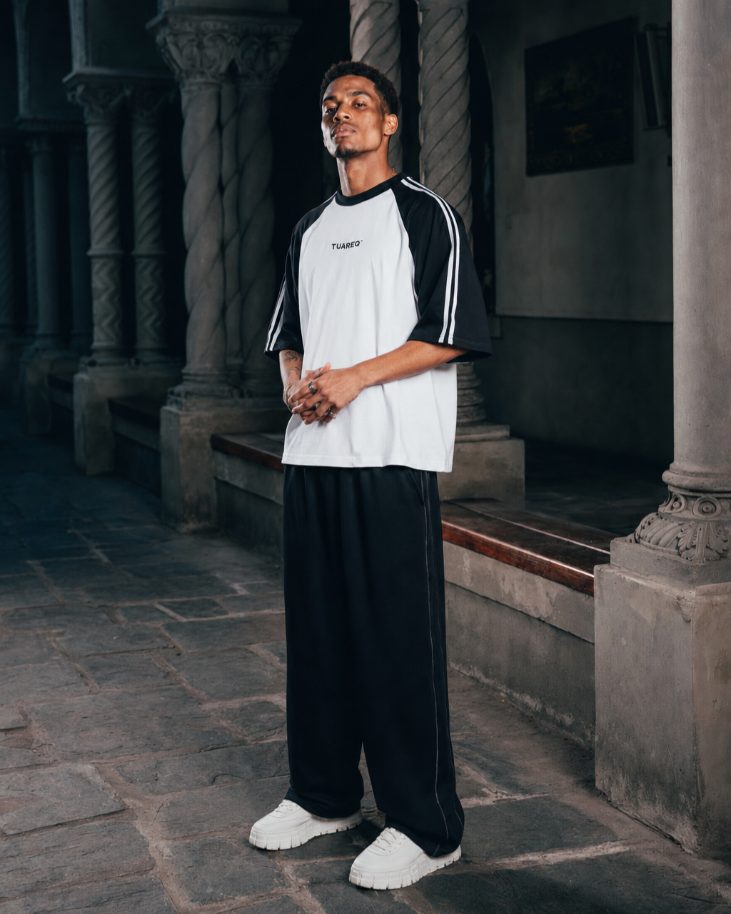 REMERA OVERSIZED [ WARRIOR ] RANGLAN