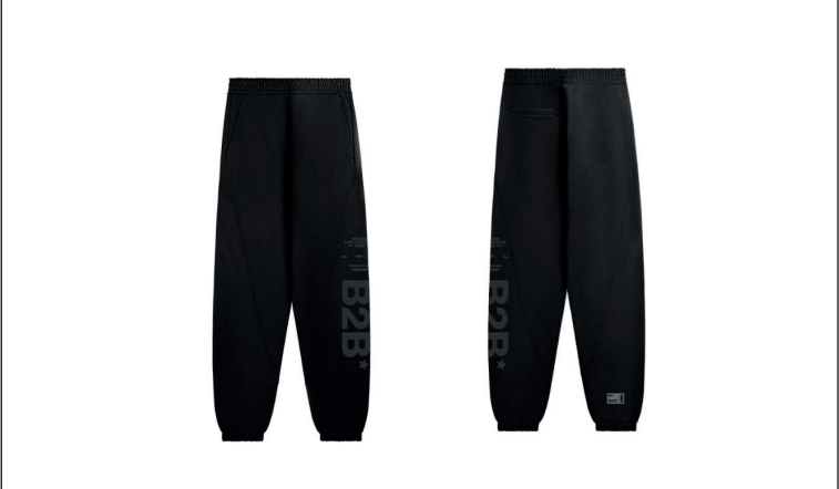 JOGGER PESADO [ B2B ] 2BLE BLACK