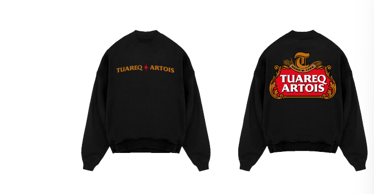 CREWNECK [ STELLA ARTOIS ] BLACK