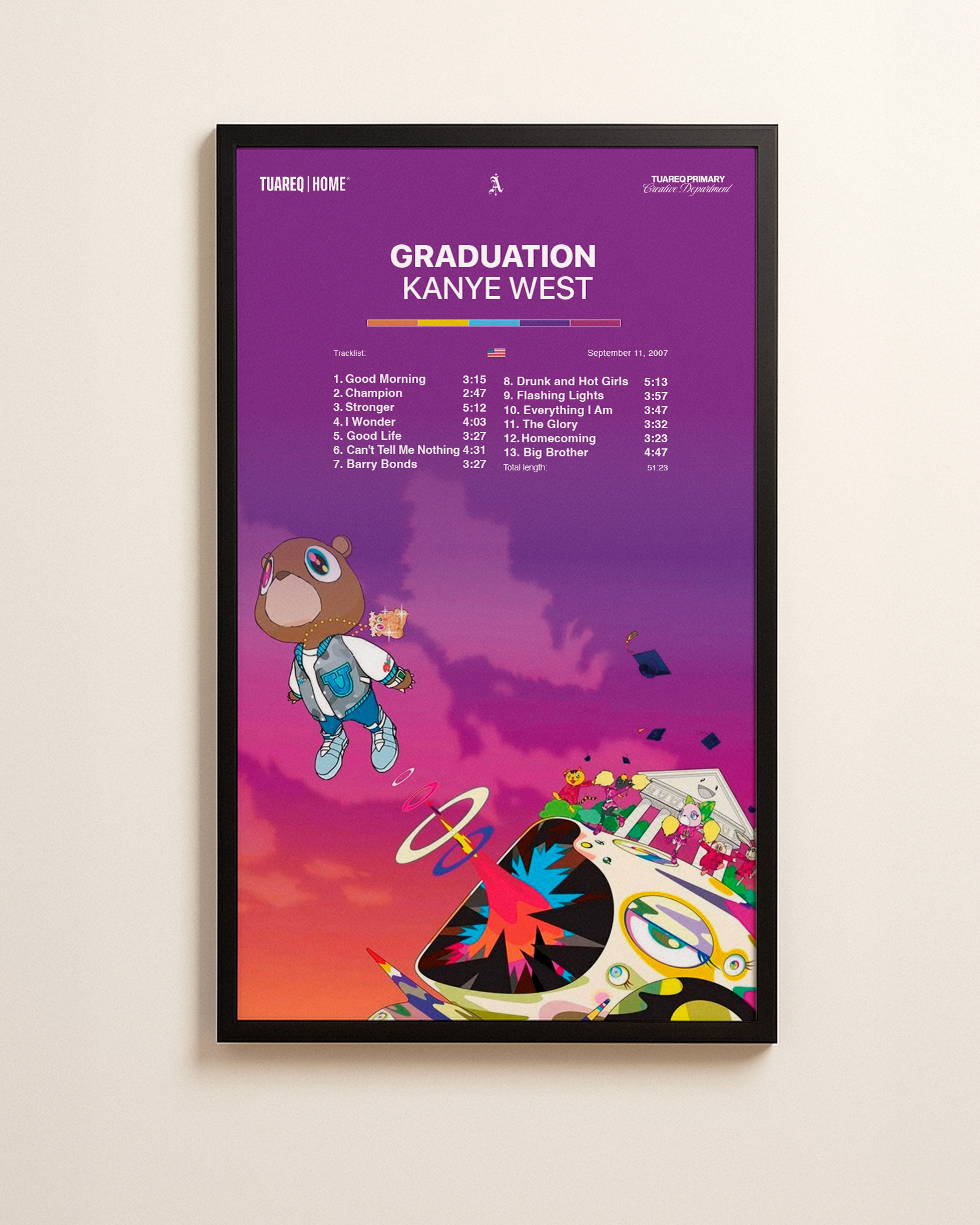 CUADRO HOME [ KANYE WEST ] 110X65