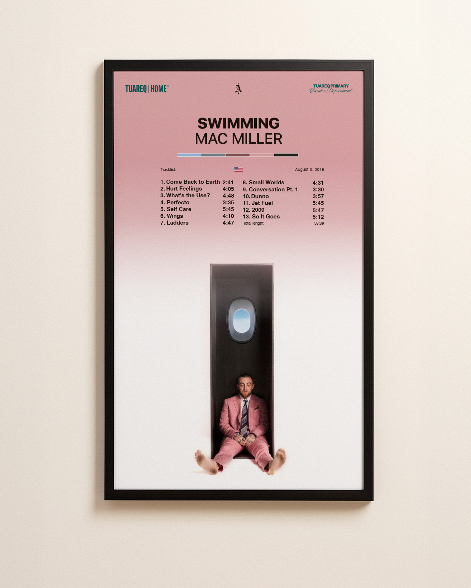 CUADRO HOME [ MAC MILLER ] 110X65