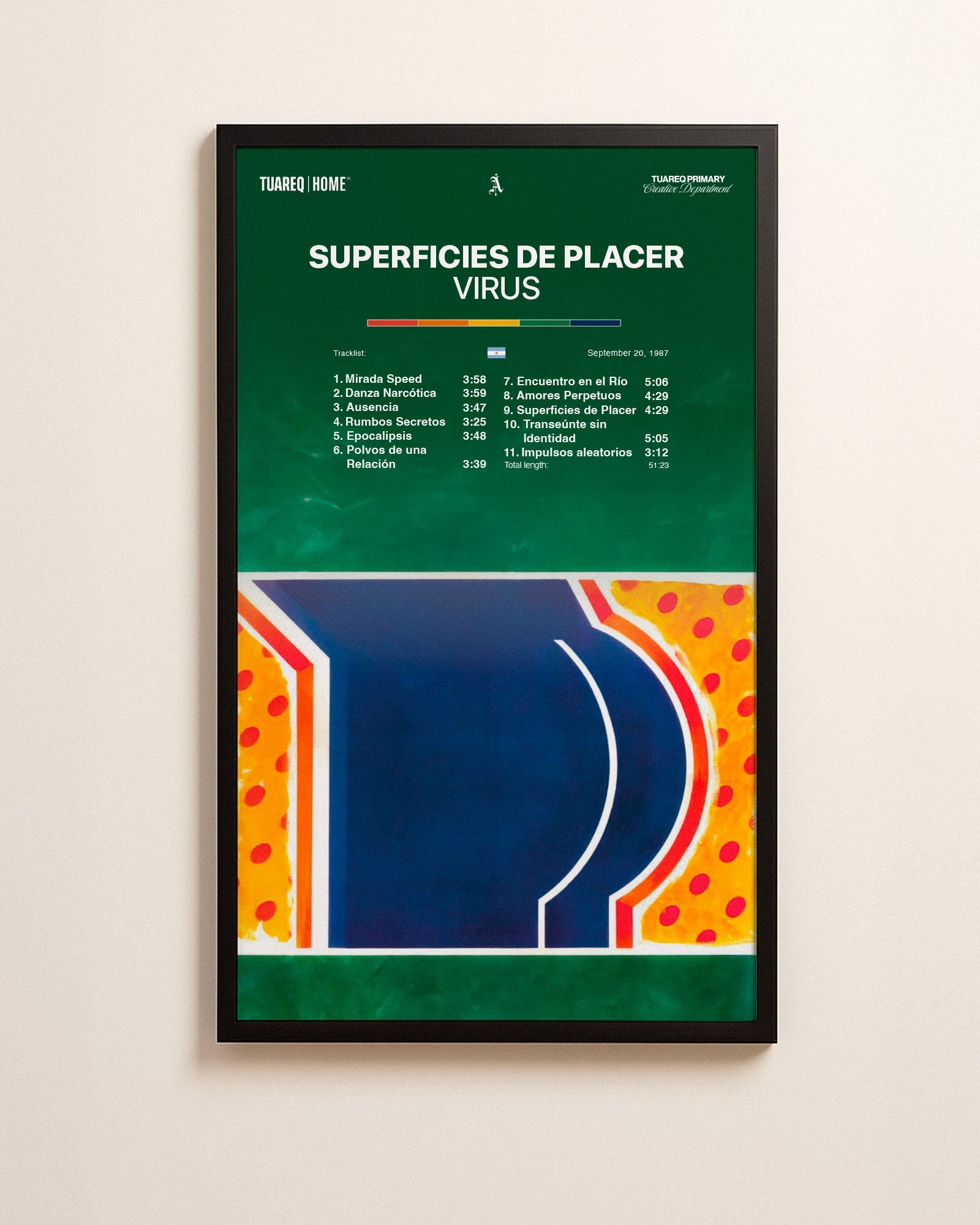 CUADRO HOME [ VIRUS ] 110X65